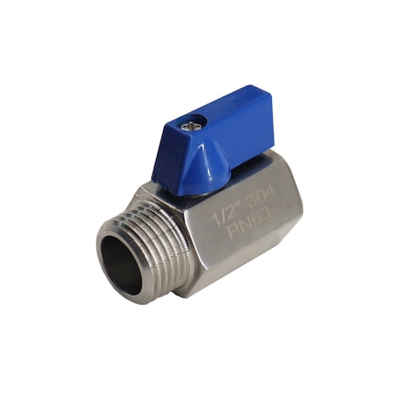 Manual 2-Way Ball Valve,NPT,316 SS