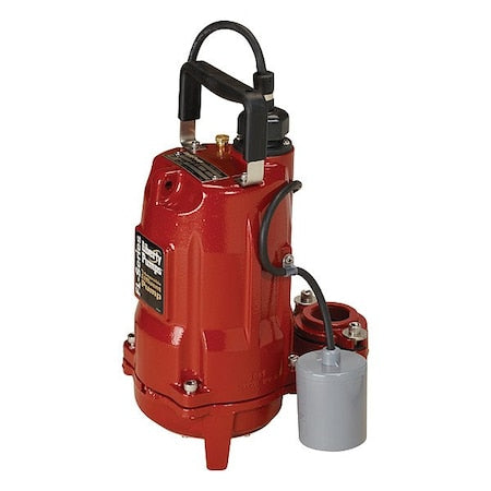 EffluentPump,25ft,12A,0.5hp,115VAC