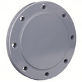 PVC Blind Flange, Socket, 6 in Pipe Size