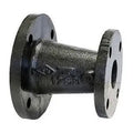 3" X 2-1/2" Black Cast Iron Flange Connection Reducer
