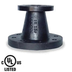 4" X 3" Concentric Flanged Reducer for Fire Systems