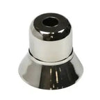401 Two Piece Steel Escutcheon Chrome White Finish