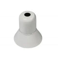 401 Two Piece Steel Escutcheon Chrome White Finish