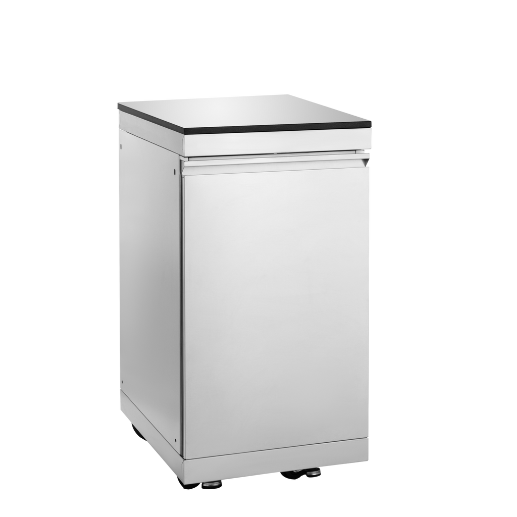 104" 4-Burner 72,000 BTU Silver Outdoor Kitchen Island Grill  with Storage Cabinets & Drawers