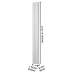 Yescom Mobile Computer Cart 32" Aluminum Support Pole