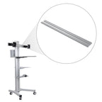Yescom NexusX Mobile Computer Cart Dual Monitor Cross Bar