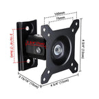 Yescom NexusX Monitor VESA Mount 75x75 & 100x100, Tilting & Swivel