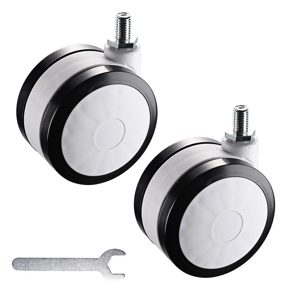 Yescom NexusX Mobile Computer Cart Swivel Caster Wheels 2Pcs