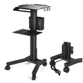Yescom NexusX Rolling Laptop Cart with Power Outlet