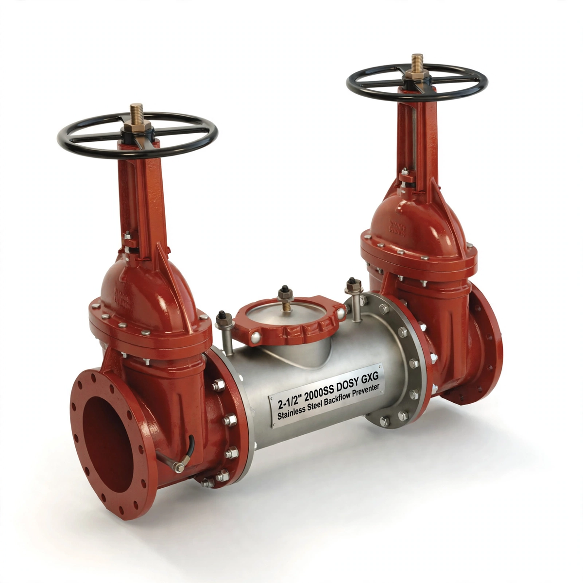 4" 2000SS Backflow Preventor Valve Stainless Steel DOSY GXG Fire Safety System