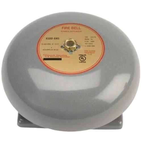 Kidde 430D Fire Alarm Bell 95dB Indoor Outdoor Safety Signal
