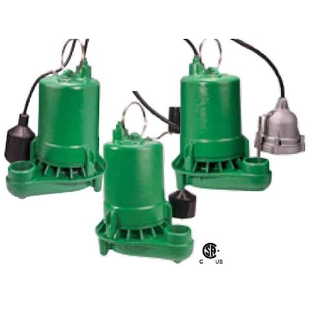 SubmersibleSumpPump,8ft,14.25in,115VAC