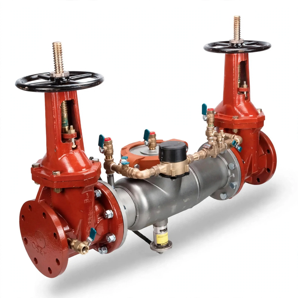 4" 5000SSLG Backflow Preventor Valve by Ames for Fire Protection Systems
