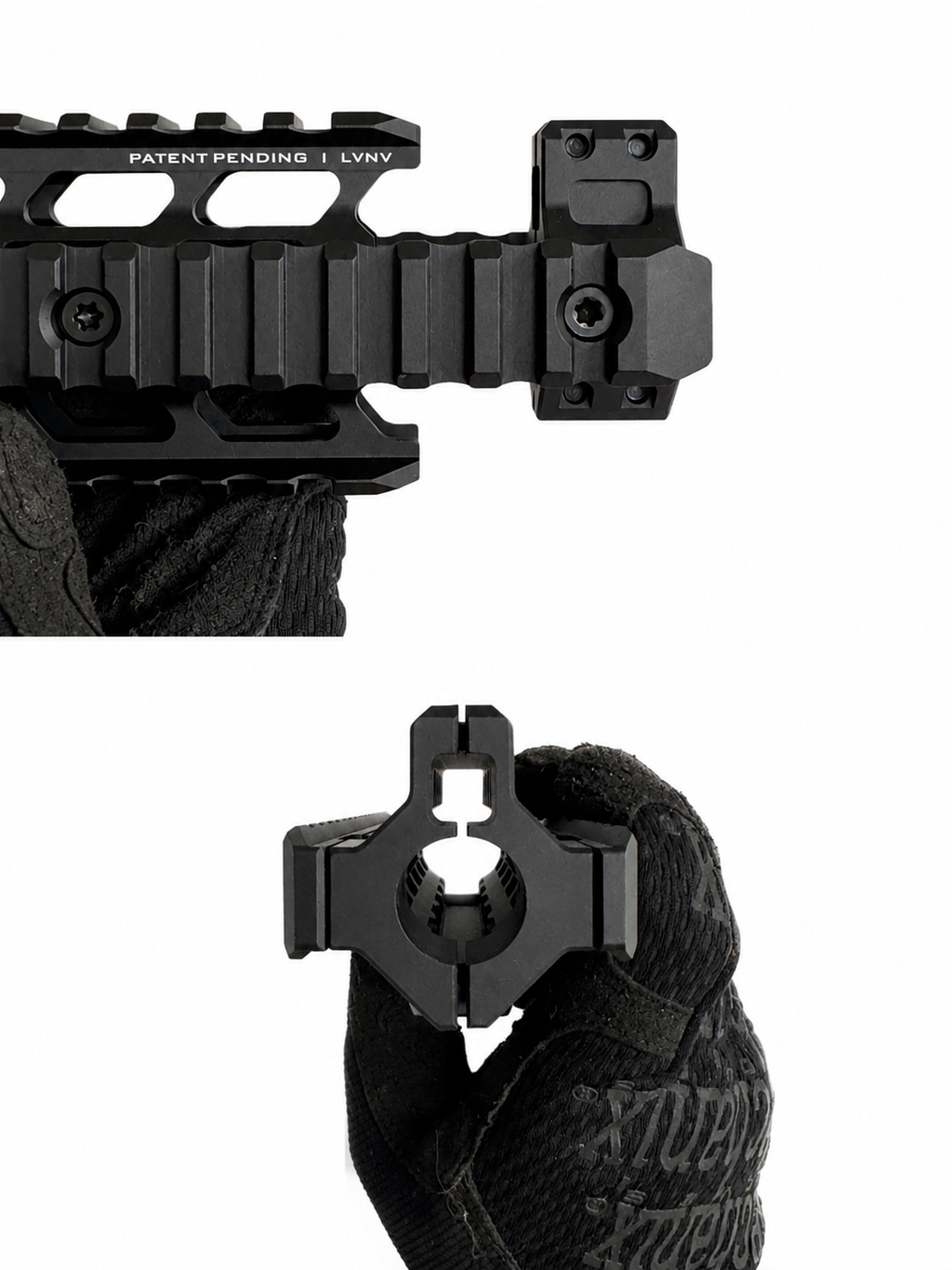 Strike Industries M4 Quad Rail Handguard: 11.60oz Multi-Rail Accessory Platform - For AR15 & M4 Carbines