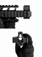 Strike Industries M4 Quad Rail Handguard: 11.60oz Multi-Rail Accessory Platform - For AR15 & M4 Carbines