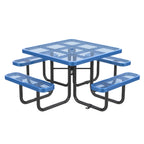 46" Square Picnic Table With Umbrella Hole