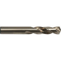 Screw Machine Drill Bit, 23/64 in Size, 135  Degrees Point Angle, Cobalt, Straw/Bronze Finish
