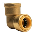 Female Elbow, Brass, Not Applicable