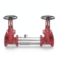 4" Double Check Assembly OSY Valve Fire Protection Backflow Preventor Valve