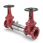 4" Double Check Assembly OSY Valve Fire Protection Backflow Preventor Valve