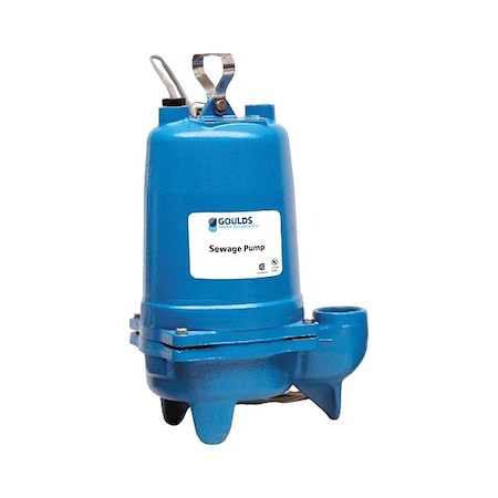 SewageEjectorPump,20ft,0.5hp,115VAC