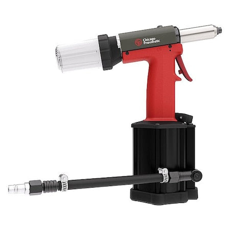 Air Riveter, 1/4 in, NPT, Aluminum