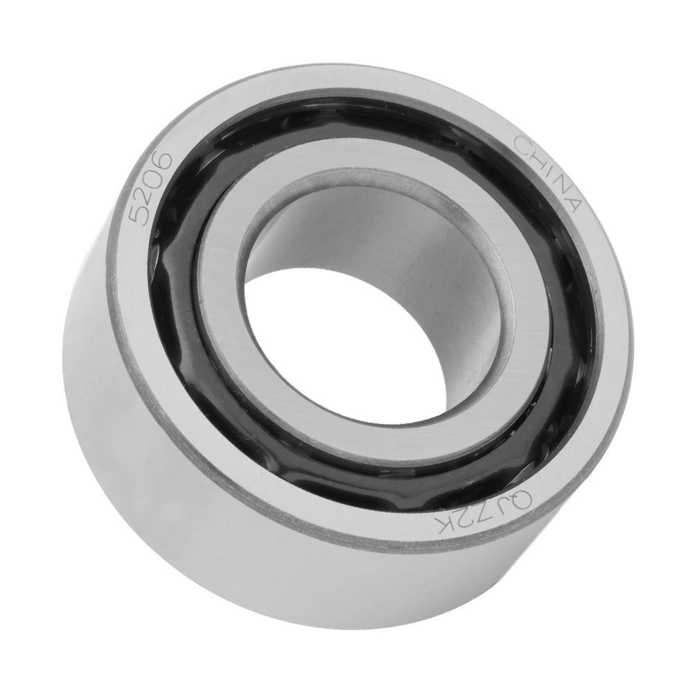 5206 - Angular Contact Ball Bearing, 1.181" Bore (ID)