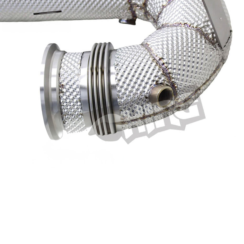 High Flow Race Stainless Downpipe for Mercedes Benz AMG GT53 GLE53 E53 3.0T