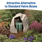 Sandstone Rock Valve Box Cover 53017