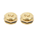 Brass Flush Head Quarter Pattern Sprinklers Nozzles (2-pack) | 53052