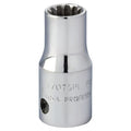 1/4 in Drive, 7/32" Spline SAE Socket, 7 Points