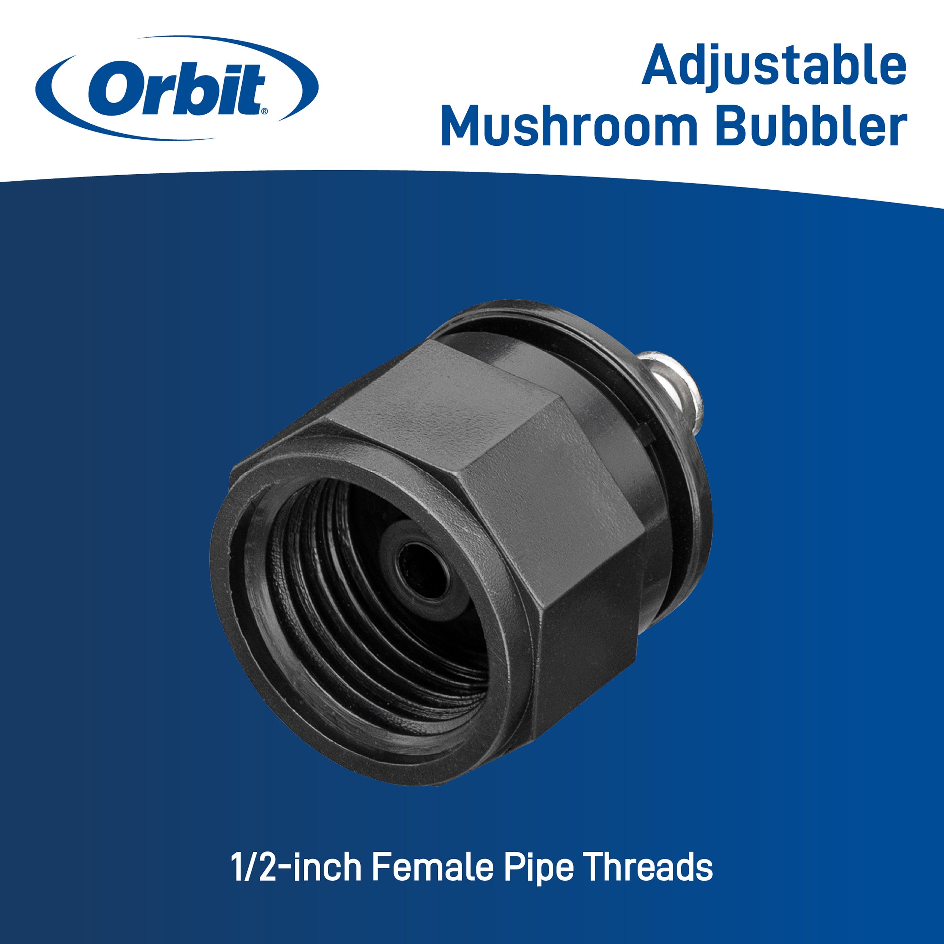 Mushroom Bubbler w/Adjustable Flow Screw | 54119