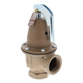 Boiler Pressure Relief Valve,Iron,75 psi