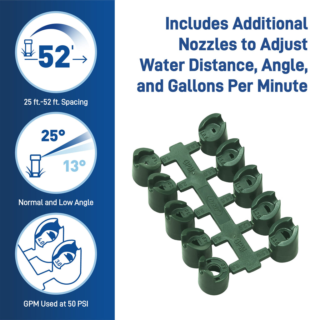 Voyager II® Professional Gear-Drive Rotor Sprinkler 55661