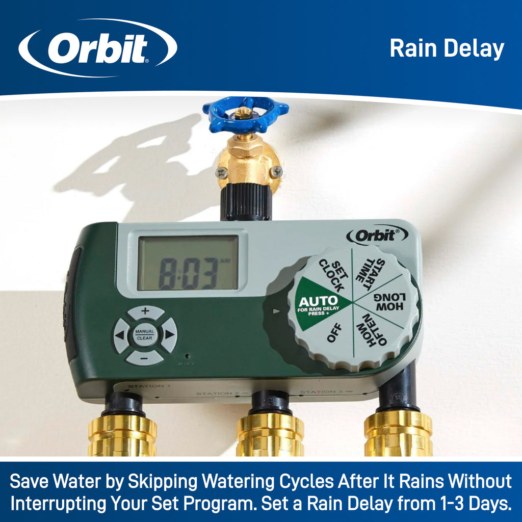 3-Outlet Hose Watering Timer 56082