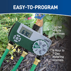 3-Outlet Hose Watering Timer 56082