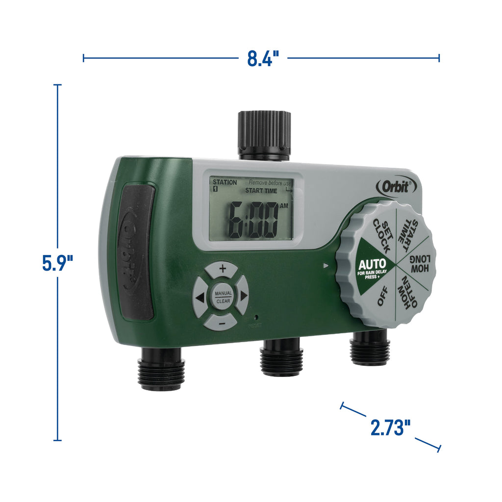 3-Outlet Hose Watering Timer 56082