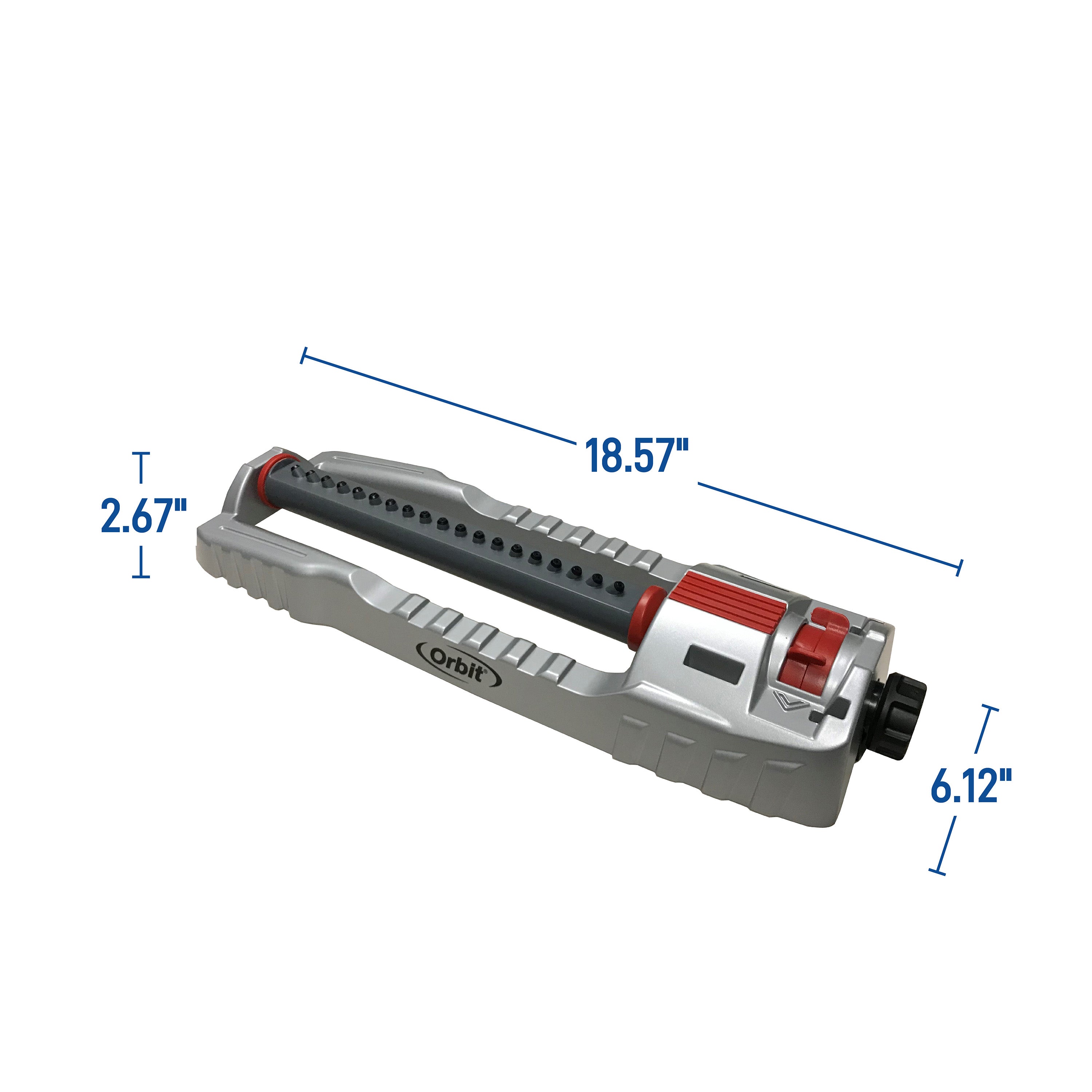 Pro Series 4000 Sq Ft Metal Gear-Drive Oscillating Sprinkler 56281