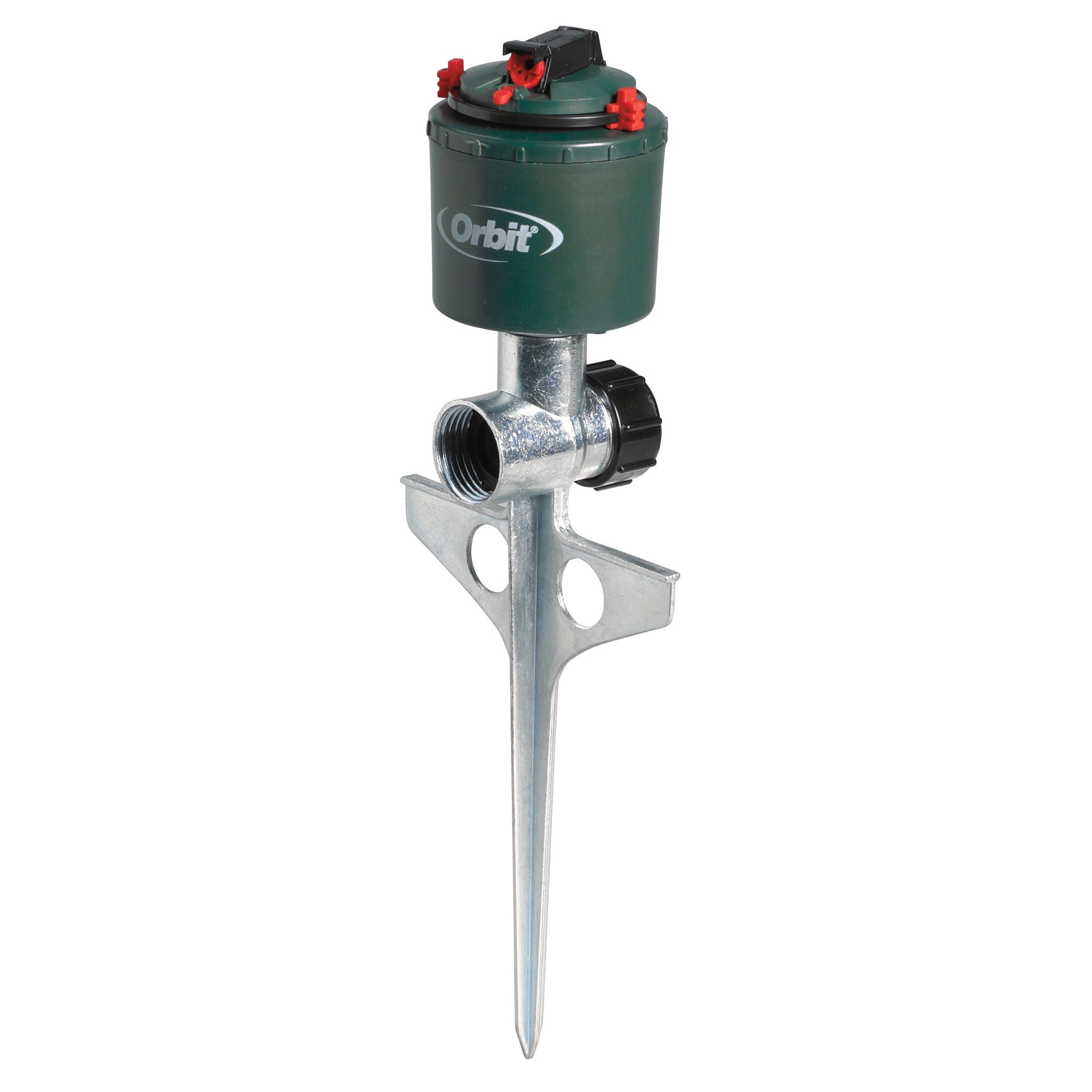 Compact Gear-Drive Sprinkler on Metal T Spike 56565