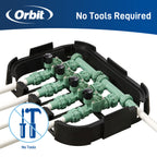 4-Valve Preassembled Manifold with PVC adapters 57257