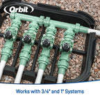 4-Valve Preassembled Manifold with PVC adapters 57257