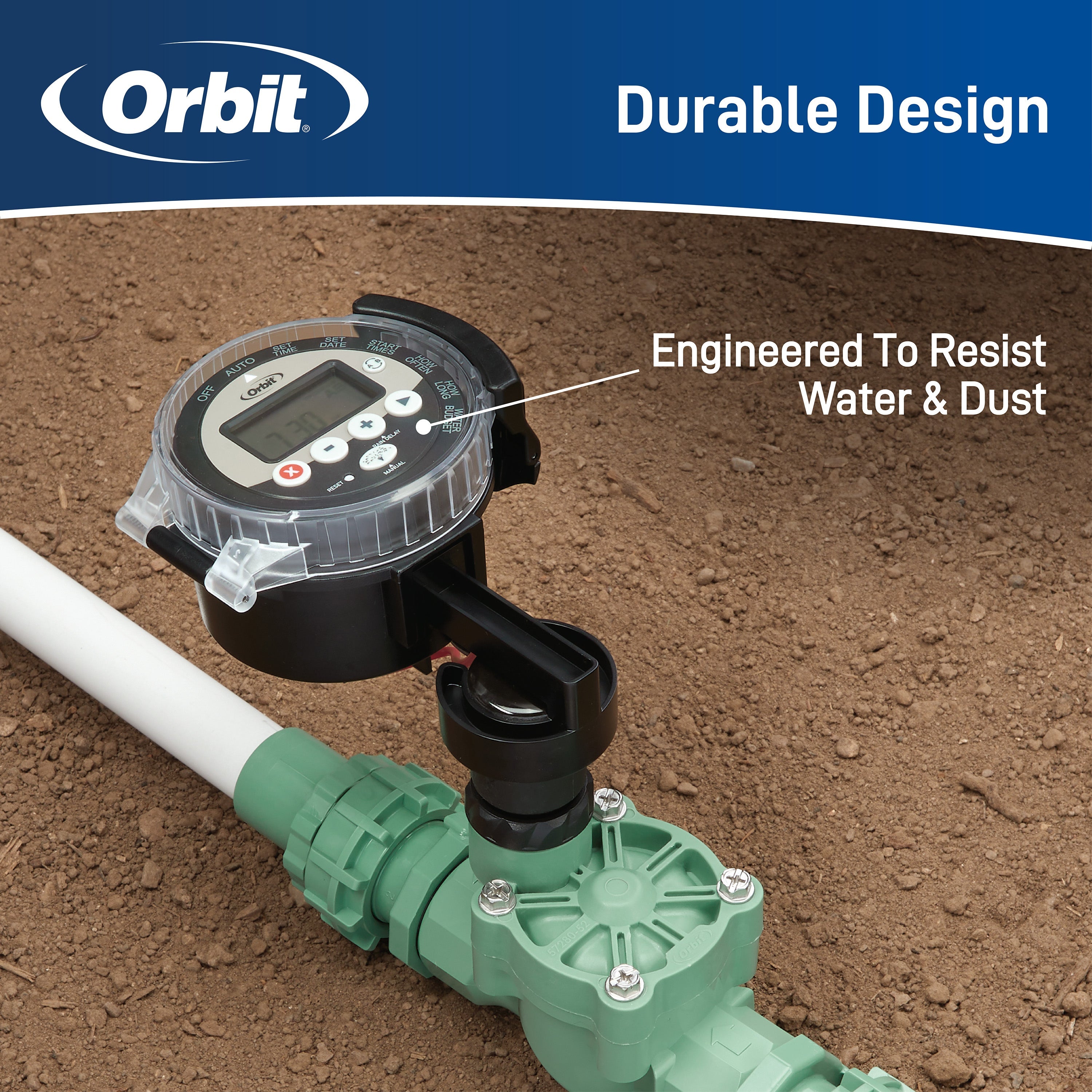 Battery-Powered Sprinkler Controller | 57865