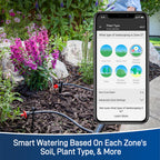 B-hyve XD Bluetooth 2-Outlet Hose Faucet Timer | 24632