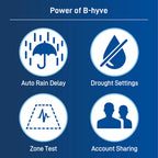 B-hyve XD Bluetooth 1-Outlet Hose Faucet Timer 24511