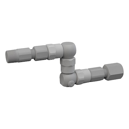 Swivel,Steel,3/8in,Male,NPT,6,500psi