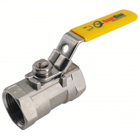 Manual 2-Way Ball Valve,NPT,316 SS