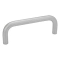 Pull Handle,Silver,Steel,3 5/8 in L