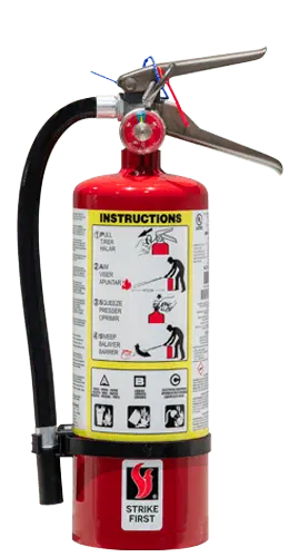 5LB ABC 3A10BC Fire Extinguisher With Wall Hook