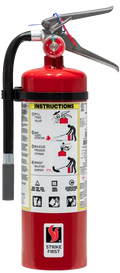 5LB ABC Portable Fire Extinguisher With Vehicle Bracket