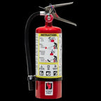 5 lb 10BC Fire Extinguisher With Vehicle Bracket